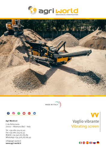 Vibrating screen
