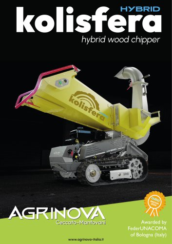 Hybrid wood chipper Kolisfera