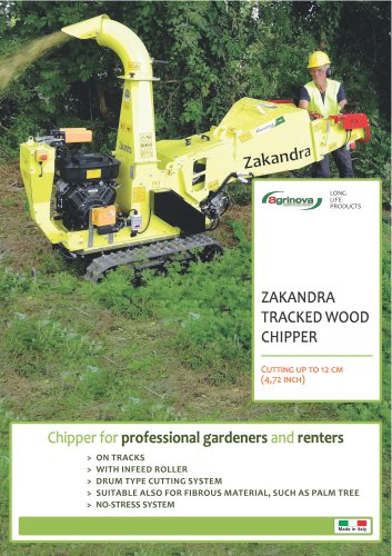 Tracked wood chipper Zakandra