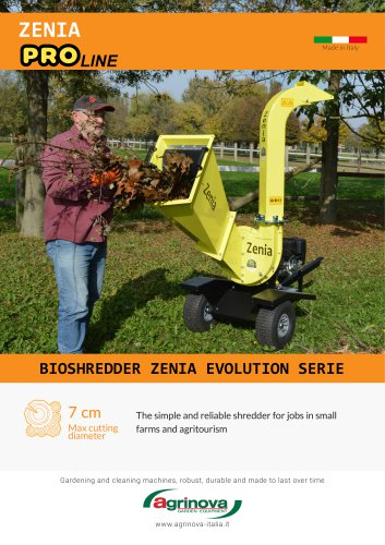 Wood shredder ZENIA Agrinova