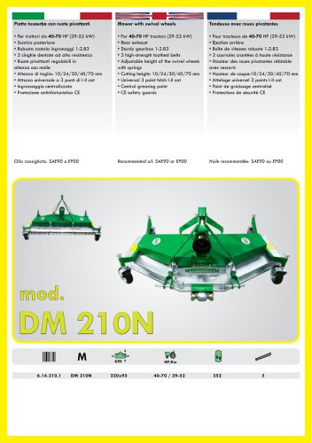 Mowers DM 210N