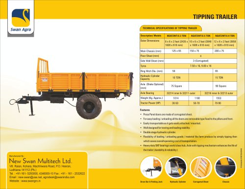 TIPPING TRAILER