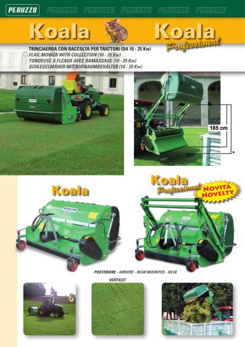 FLAIL MOWER WITH COLLECTION