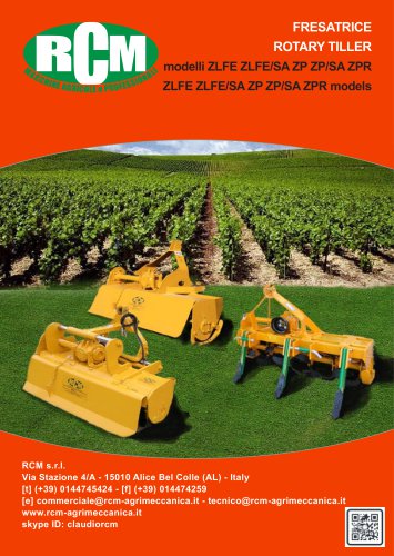 FRESATRICE ROTARY TILLER