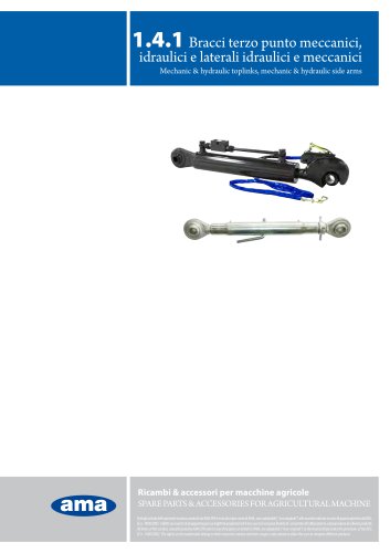 Linkage parts and spares