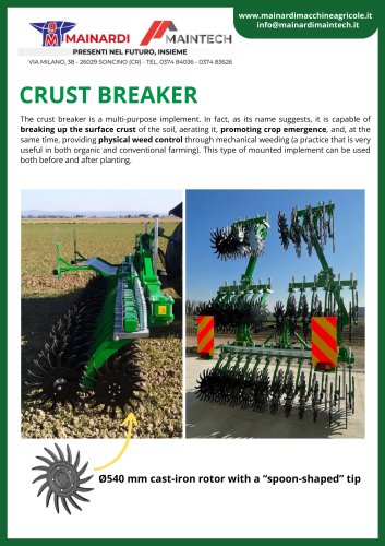 CRUST BREAKER