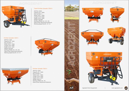 Agrozenit farm equipment