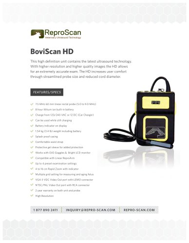 BoviScan HD