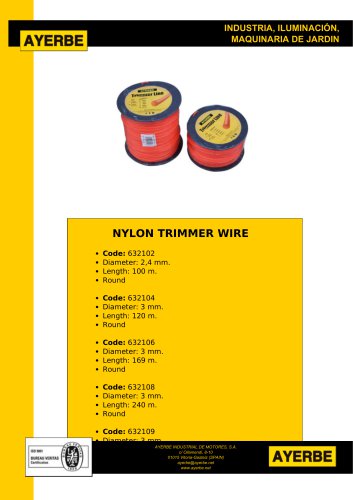 NYLON TRIMMER WIRE