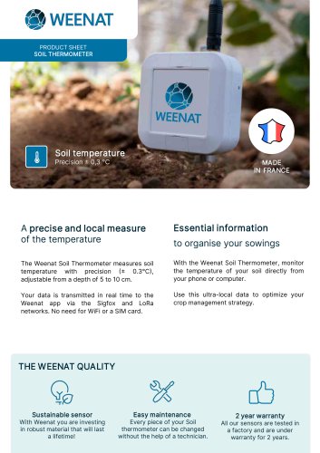 SOIL THERMOMETER