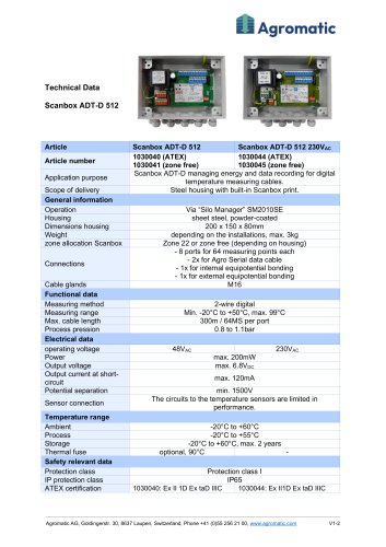 Scanbox ADT-D 512 ATEX
