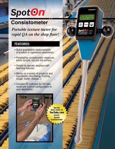 SPOTON® CONSISTOMETER
