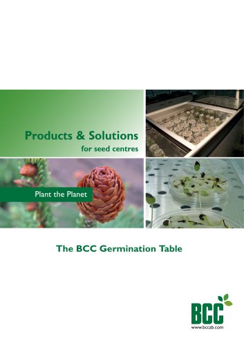 Germination Table