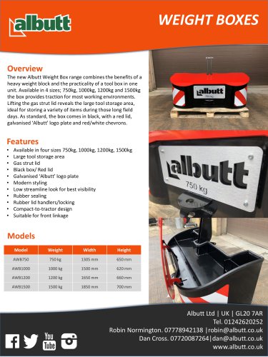 WEIGHT BOXES