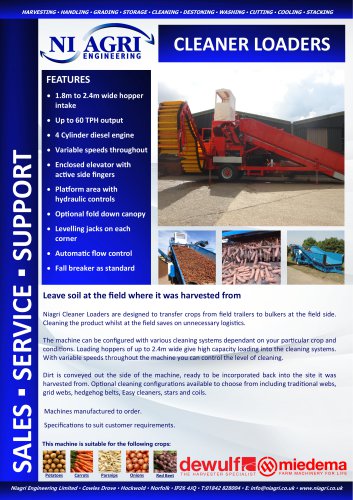CLEANER LOADERS