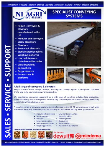 SPECIALIST CONVEYING SYSTEMS