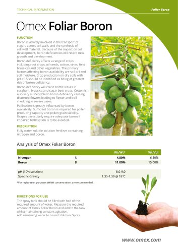 Omex Foliar Boron