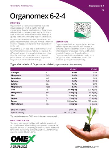 Organomex 6-2-4