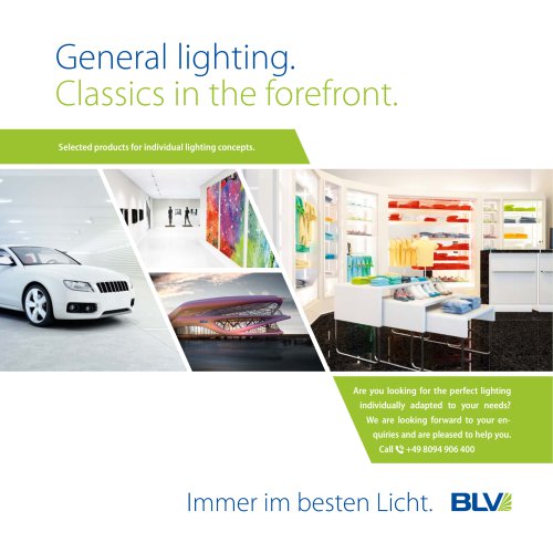 BLV General Lighting Classics