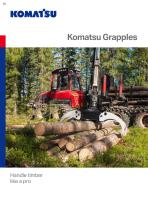 Komatsu Grapples