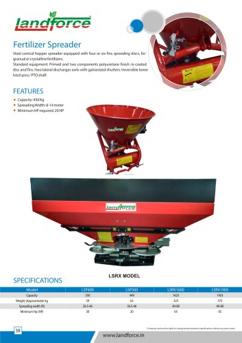 FERTILIZER SPREADER