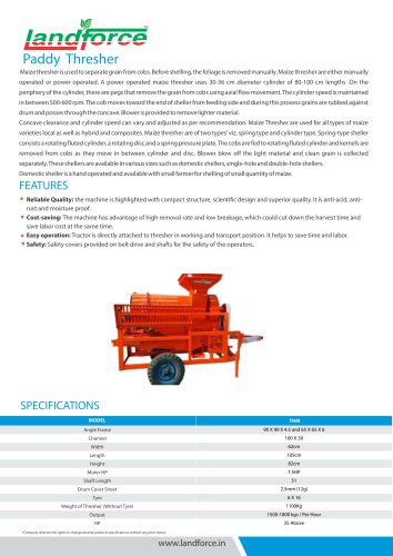 MAIZE THRESHER