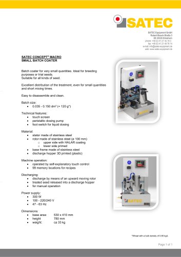 SATEC CONCEPT&reg; MACRO
