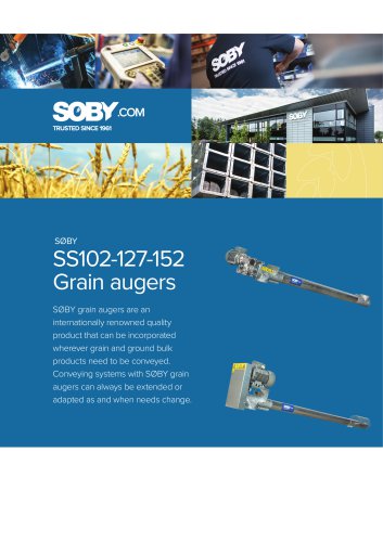 SS102-127-152 Grain augers