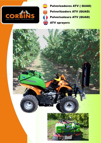 ATV sprayers