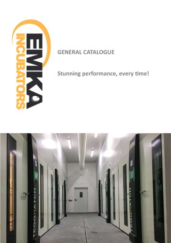 General Catalogue EMKA Incubators