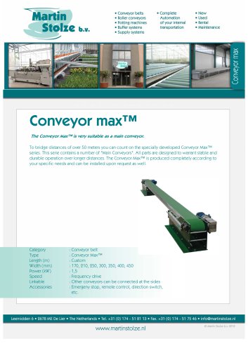 Conveyor max™