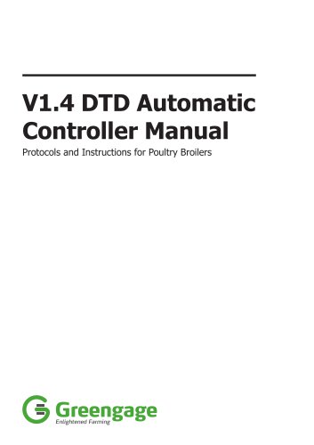 V1.4 DTD Automatic Controller Manual