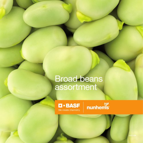 Broad beans assortment