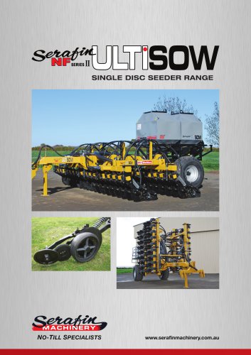 SINGLE DISC SEEDER RANGE