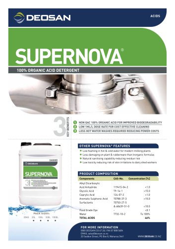 DISCONTINUED SUPERNOVA®