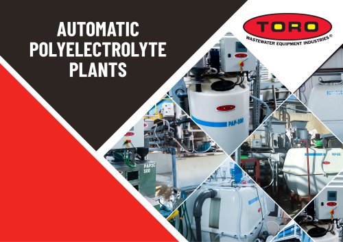 AUTOMATIC POLYELECTROLYTE PLANTS