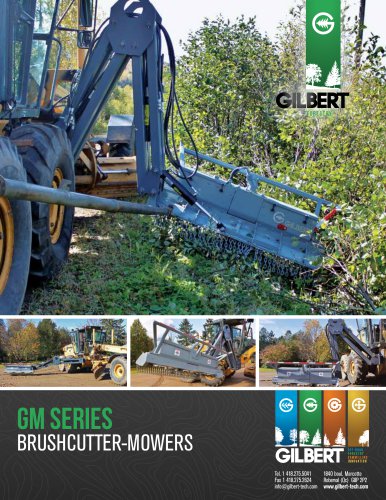 GM SERIES BRUSHCUTTER-MOWERS