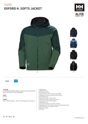 74290 OXFORD H. SOFTS JACKET
