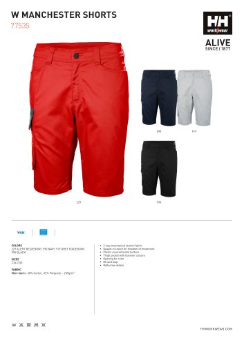 W MANCHESTER SHORTS 77535