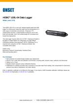 HOBO®  U20L-04 Data Logger