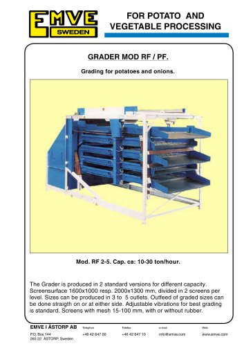 GRADER MOD RF / PF.