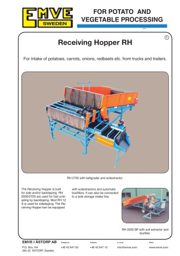 Receiving Hopper RH