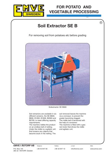 Soil Extractor SE B