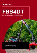 Forestry crane FB84DT