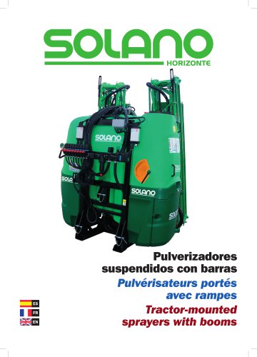 NEW ELEGANT tractor-mounted sprayers