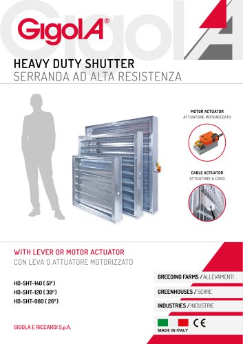 HEAVY DUTY SHUTTER/AIR INLET