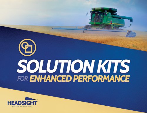 SOLUTION KITS FOR ENHANCED PERFORMANCE