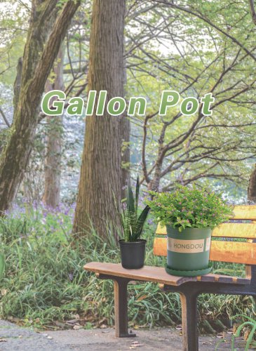 Gallon Plastic Plant Pots Grow-Green Catalog