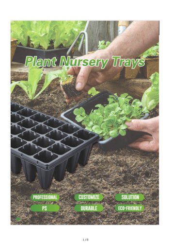 Plant Nursery Seedling Trays