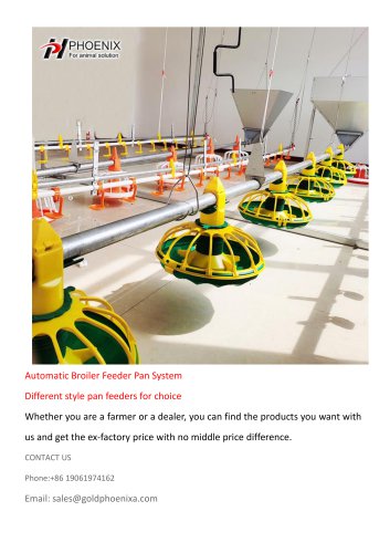 Automatic Broiler Feeder Pan System (2025)